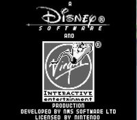 une photo d'Ã©cran de Aladdin sur Nintendo Game Boy
